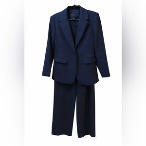 Banana Republic Navy Women's Suit Blazer and Pants